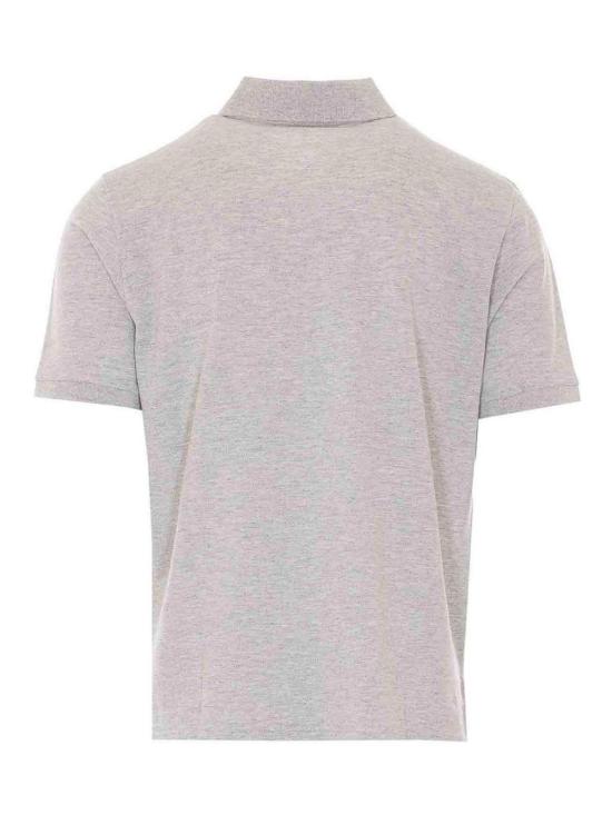 26SS 생로랑 폴로 티셔츠 844845Y37HC1403 Grey - SAINT LAURENT