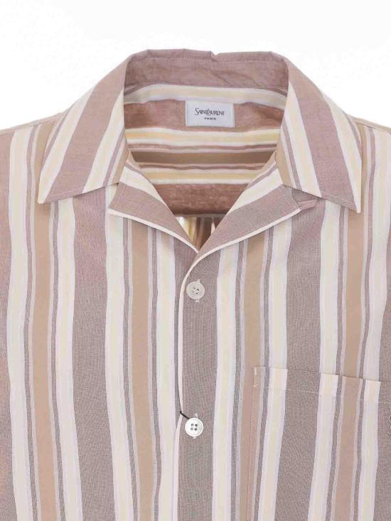 26SS 생로랑 반팔 셔츠 859775Y2N582726 Beige - SAINT LAURENT