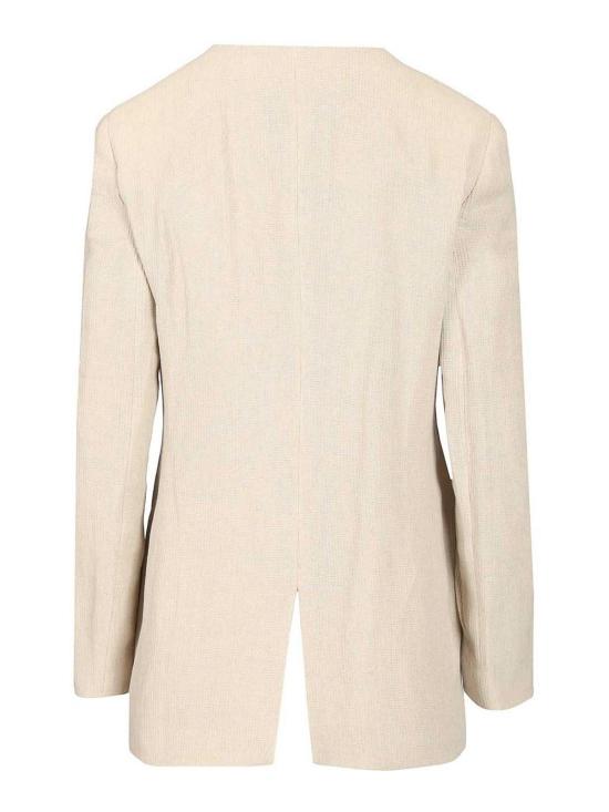 26SS 엠포리오 아르마니 수트 자켓 EW003989TE15797F1125 Beige - EMPORIO ARMANI