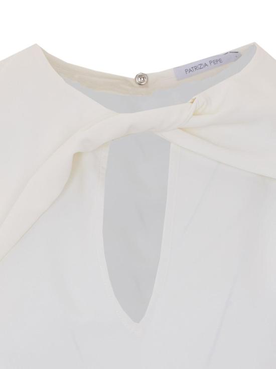26SS 파트리지아페페 민소매 티셔츠 2M4538J424W146 White - PATRIZIA PEPE