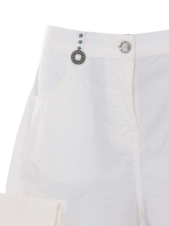 26SS 핑코 숏팬츠 106820A3AWZ05 White - PINKO