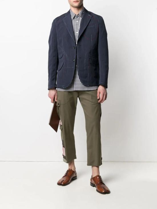 26SS 꼼데가르송 긴팔 셔츠 FZ B010 PER BLACK - COMME DES GARCONS
