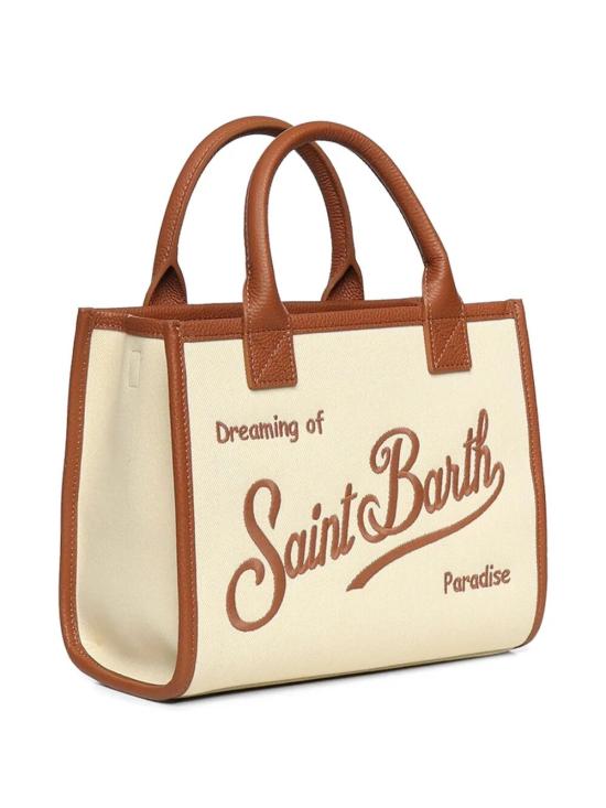 26SS 세인트바쓰 토트백 VANMD001 01517L CANVAS GRAIN LEATHER 1019 EMB - MC2 SAINT BARTH