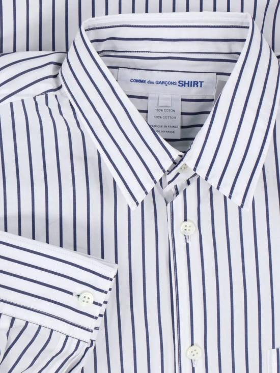 26SS 꼼데가르송 긴팔 셔츠 FZ B115 PER STRIPE 119 - COMME DES GARCONS
