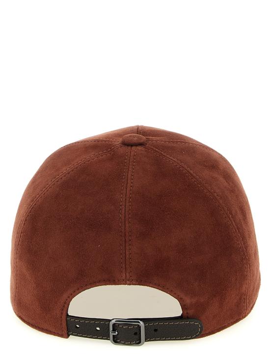 26SS 브루넬로 쿠치넬리 볼캡 MCAP9F151C4182 Red - BRUNELLO CUCINELLI