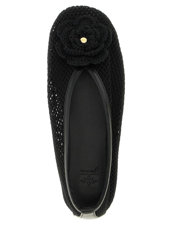 26SS 가니 플랫 슈즈 B1020190099 Black - GANNI