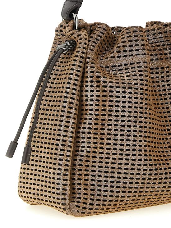 26SS 브루넬로 쿠치넬리 숄더백 MBDGC3610C2767 Brown - BRUNELLO CUCINELLI