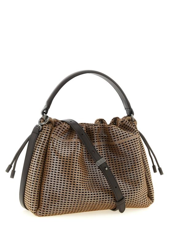 26SS 브루넬로 쿠치넬리 숄더백 MBDGC3610C2767 Brown - BRUNELLO CUCINELLI