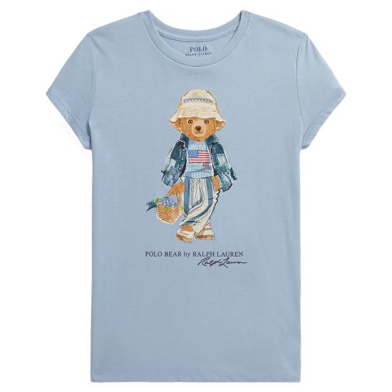 26SS [키즈] 폴로 랄프로렌 티셔츠 313A11759 LIGHT BLUE
