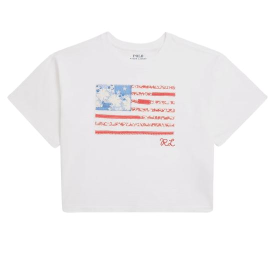 26SS [키즈] 폴로 랄프로렌 티셔츠 312A11751 WHITE