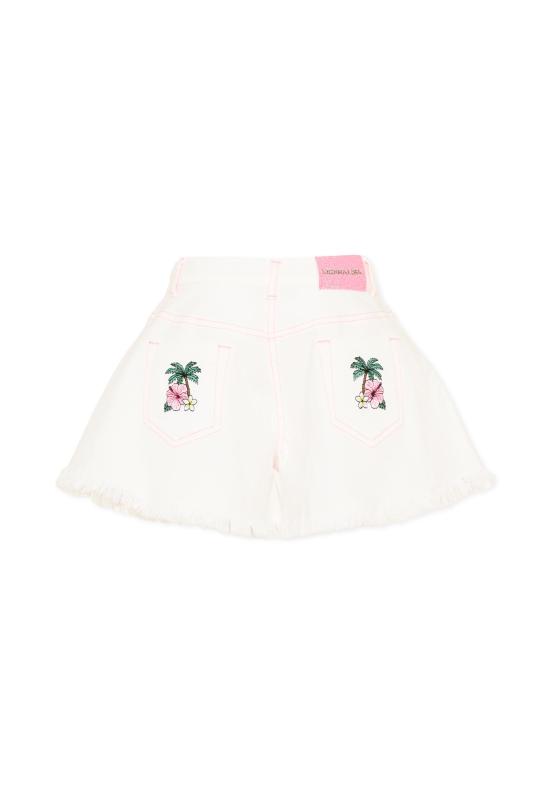 26FW [키즈] 모나리자 쇼츠/버뮤다 19H420 8043 0099 IVORY - MONNALISA