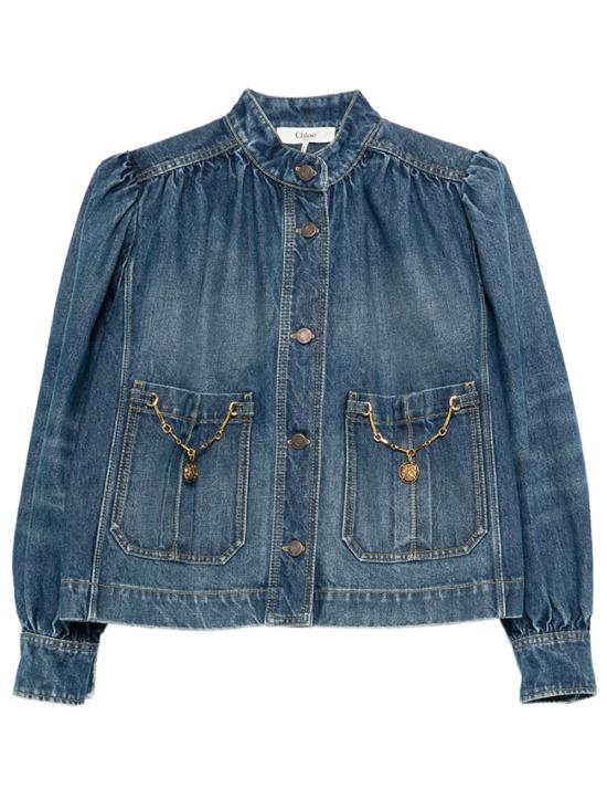 26SS 끌로에 데님 자켓 CH26SDV09258 4A1 FADED INDIGO