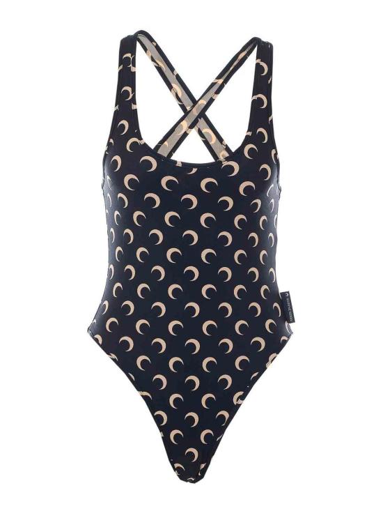 26SS 마린세르 원피스 수영복 WSW019ACJER0003IT99 Black
