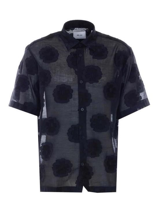 26SS 엔엔07 반팔 셔츠 2610000064BLACK Black