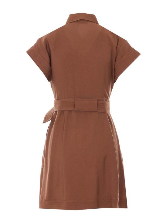 26SS 리우조 미디 원피스 CA6299T250809032 Brown - LIU JO