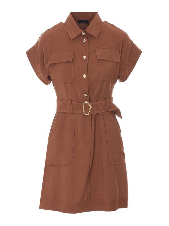 26SS 리우조 미디 원피스 CA6299T250809032 Brown