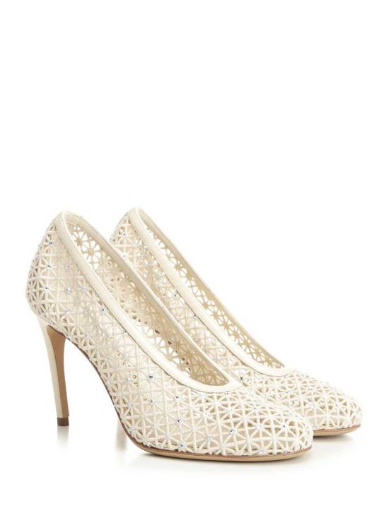 26SS 살바토레 페라가모 힐/펌프스 01K6257899781C001 White - SALVATORE FERRAGAMO
