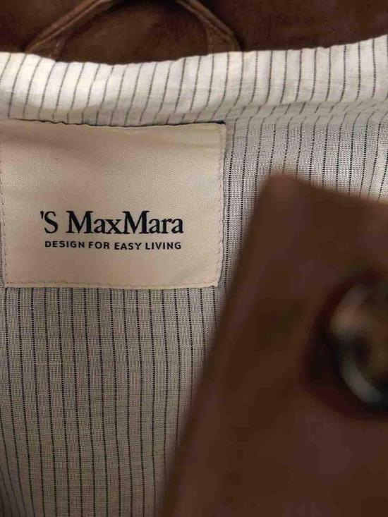 26SS 에스막스마라 가죽 자켓 261944101160001E18 Brown - 'S MAX MARA