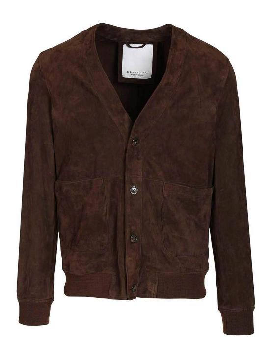 26SS 블루소토 가디건 P829ENRYCAMOSCIOMORO Brown