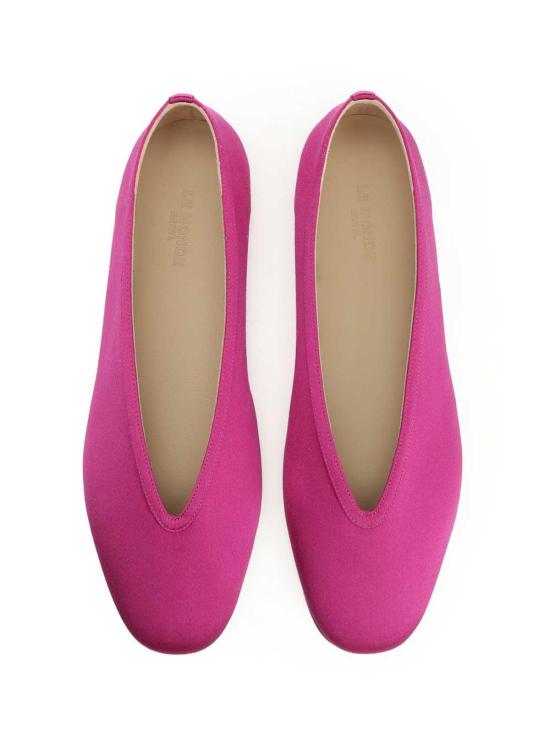 26SS 르 몽드 베릴 플랫 슈즈 LUNSATMAGMAGENTA Pink - LE MONDE BERYL