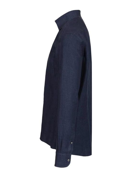 26SS 에르메네질도제냐 긴팔 셔츠 SRF13UHX51A3007 Blue - ERMENEGILDO ZEGNA