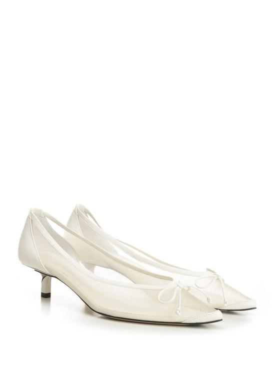 26SS 자크뮈스 힐/펌프스 25HFOW00179AW00661100 White - JACQUEMUS
