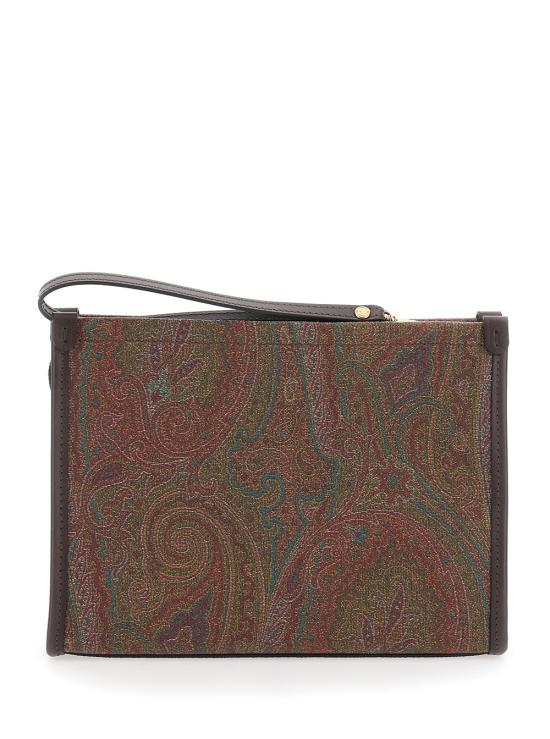 26FW 에트로 클러치/파우치 WP2C0007AA027M0019 Brown - ETRO
