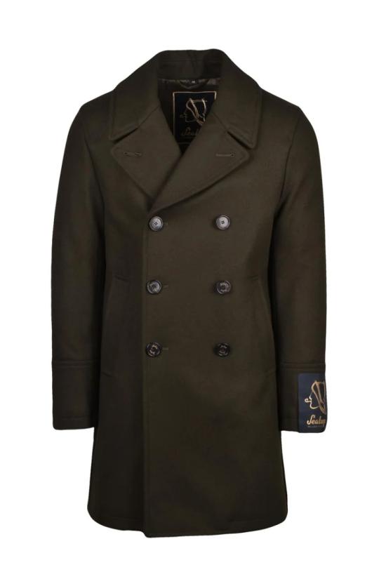  Sealup Milano 935 코트 짧은 코트 - 녹색
