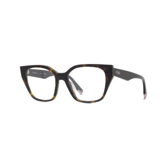 25FW 펜디 안경 Fe50001i 오버사이즈 스퀘어 프레임 - FENDI