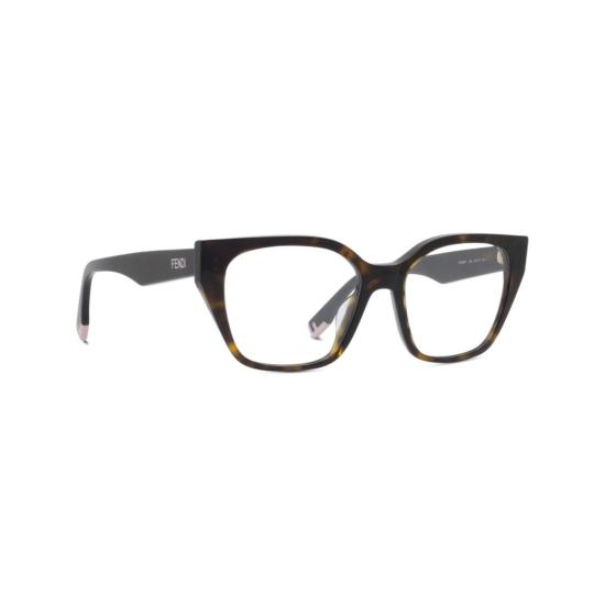 25FW 펜디 안경 Fe50001i 오버사이즈 스퀘어 프레임 - FENDI