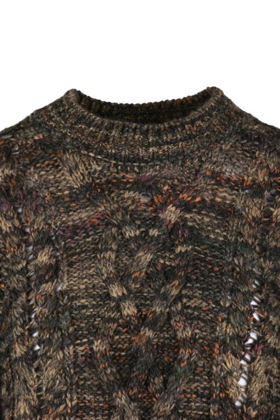  이자벨마랑에뚜왈 스웨터 크루넥 스웨터 - 브라운 - ISABEL MARANT ETOILE