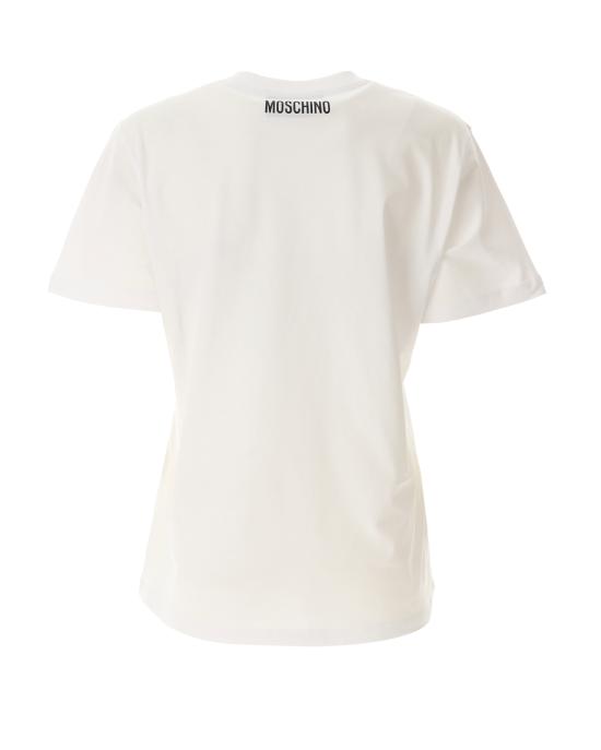  모스키노 반팔 티셔츠 0706 0441 2001 BIANCO - MOSCHINO