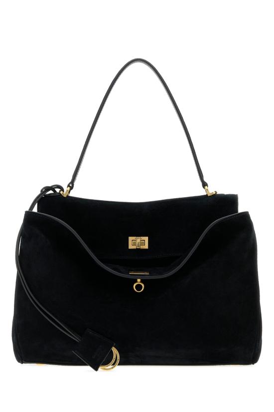 26FW 발렌시아가 로데오 핸드백 7897722ACKO 1000 BLACK
