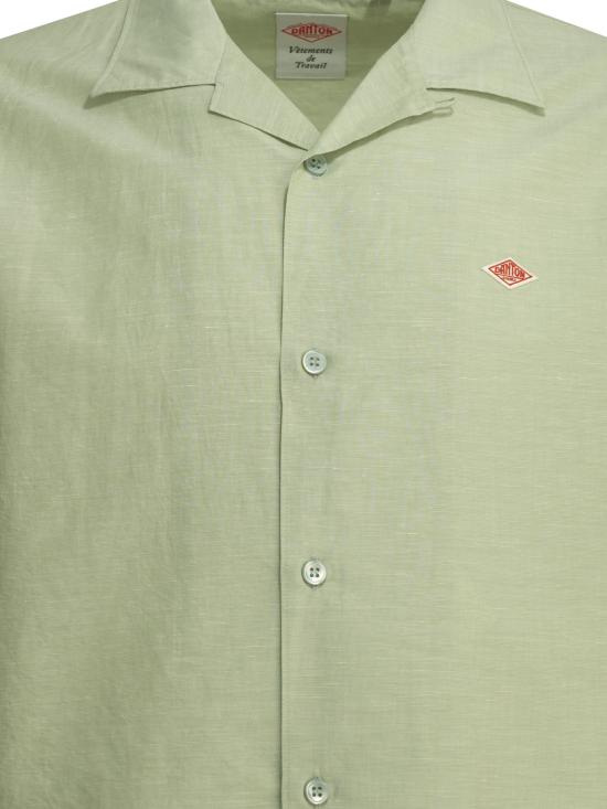 26SS 단톤 반팔 셔츠 DT B0436 VCLLT GREEN Green - DANTON