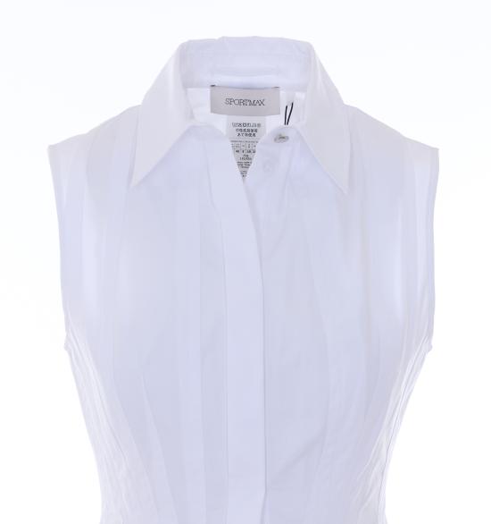 26SS 스포트막스 블라우스 2612111052600 SPXCERTOSA 001 White - SPORTMAX