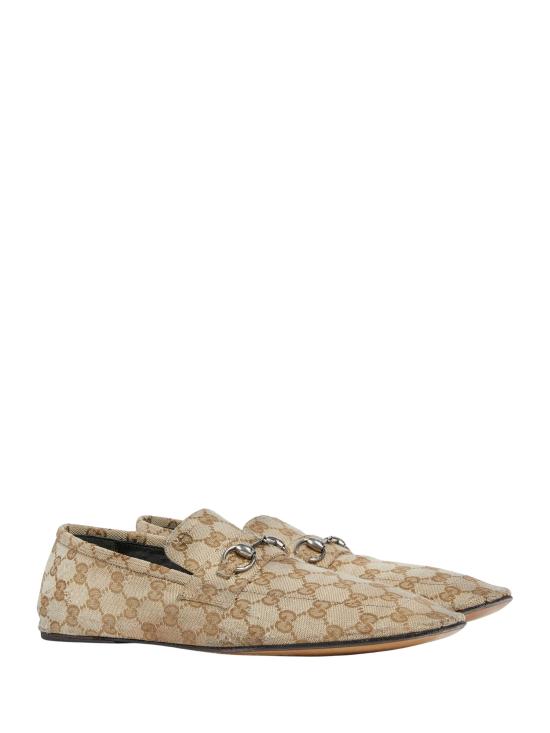 26SS 구찌 홀스빗 빈티지 이펙트 로퍼 863033 FAFUW9611 Beige - GUCCI