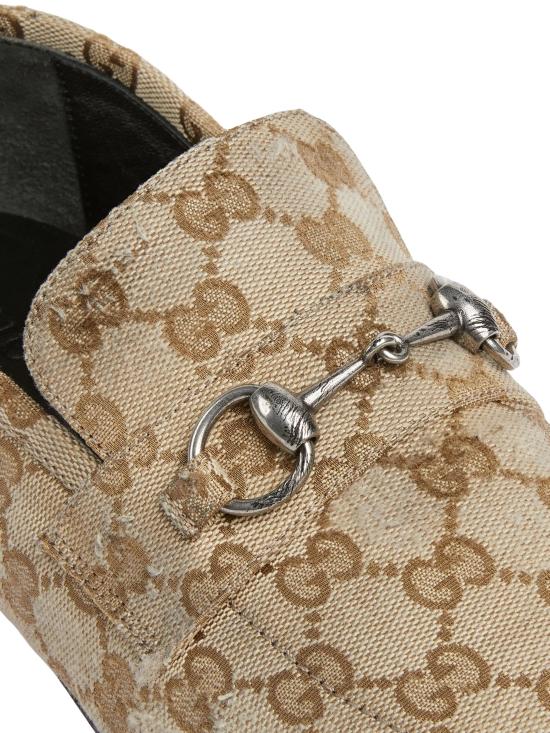 26SS 구찌 홀스빗 빈티지 이펙트 로퍼 863033 FAFUW9611 Beige - GUCCI