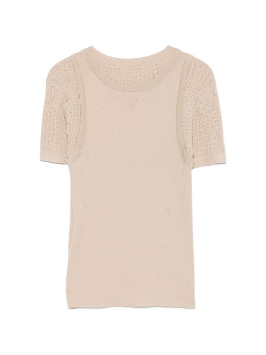 26SS 아크네 스튜디오 스웨터 A60649 AEK Beige - ACNE STUDIOS