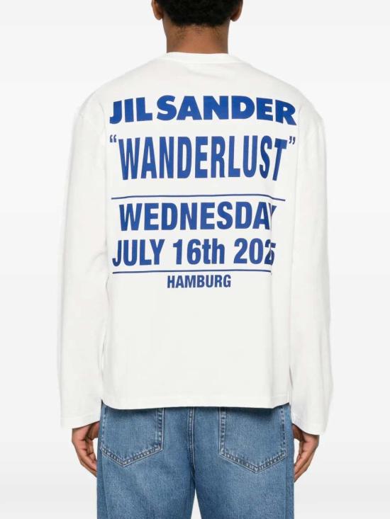 26SS 질샌더 긴팔 티셔츠 J21GC0200J20361 991 COLD SHADE PHOTOGRAPH - JIL SANDER
