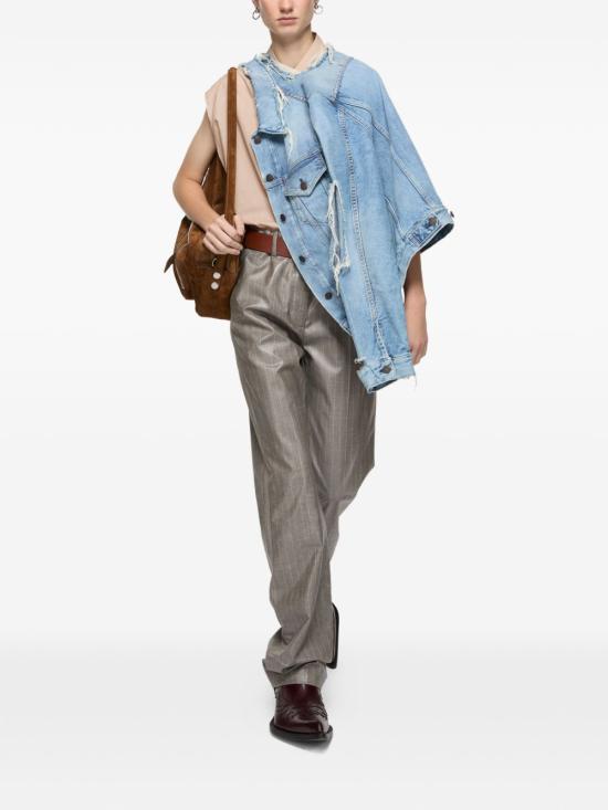 26SS 아크네 스튜디오 디스트레스드 데님 자켓 A90714 228 Blue - ACNE STUDIOS