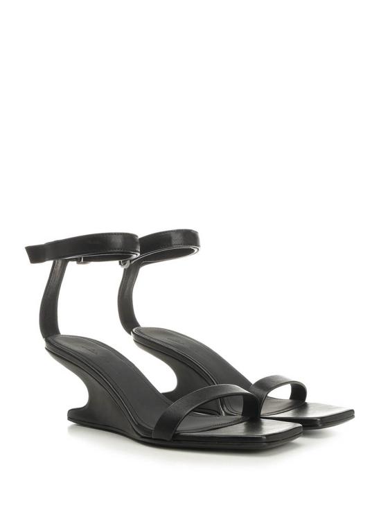 26SS 릭 오웬스 샌들 RP01F6886LGY09 Black - RICK OWENS