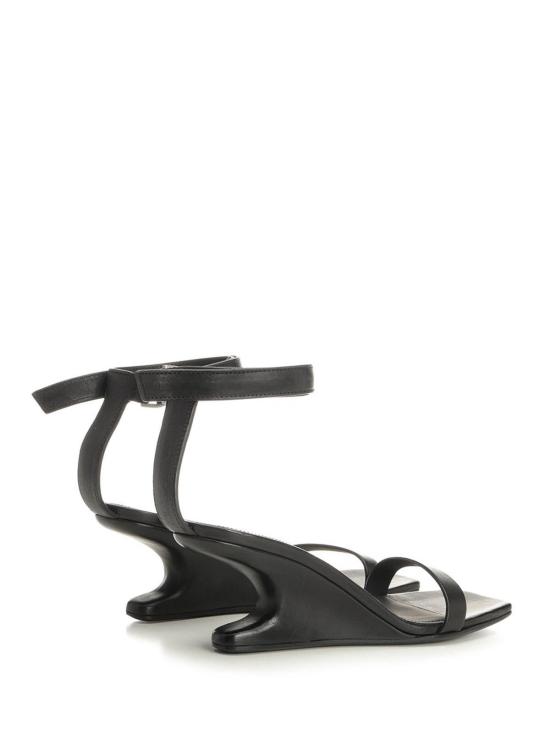 26SS 릭 오웬스 샌들 RP01F6886LGY09 Black - RICK OWENS
