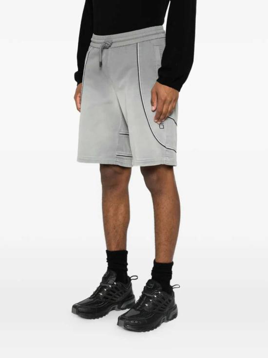 26SS 오프화이트 숏팬츠 OMCL004S26FAB0010030 CASTELROCK - OFF WHITE