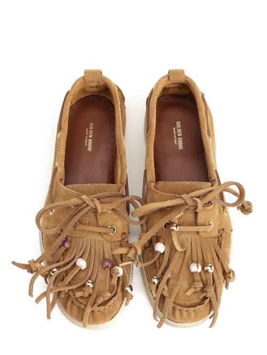 26SS 골든구스 크루즈 로퍼 GWF01056F00819055302 Brown - GOLDEN GOOSE