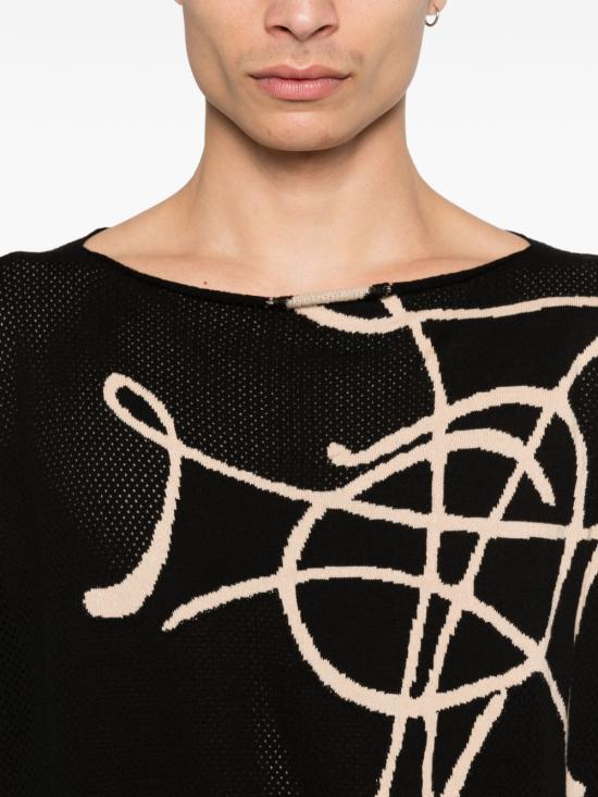 26SS 비비안웨스트우드 반팔 티셔츠 8101000P K0073 N401 Black - VIVIENNE WESTWOOD