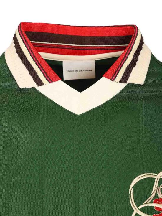 26SS 드롤드무슈 폴로 티셔츠 K PL171 PL160 DGN Green - DROLE DE MONSIEUR