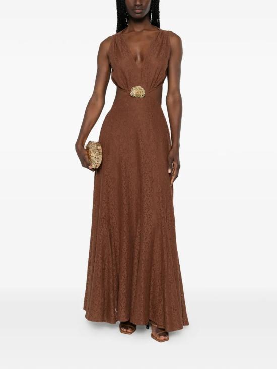 26SS 선드레스 롱 원피스 S26042EDVIGELACEBROWN Brown - SUNDRESS