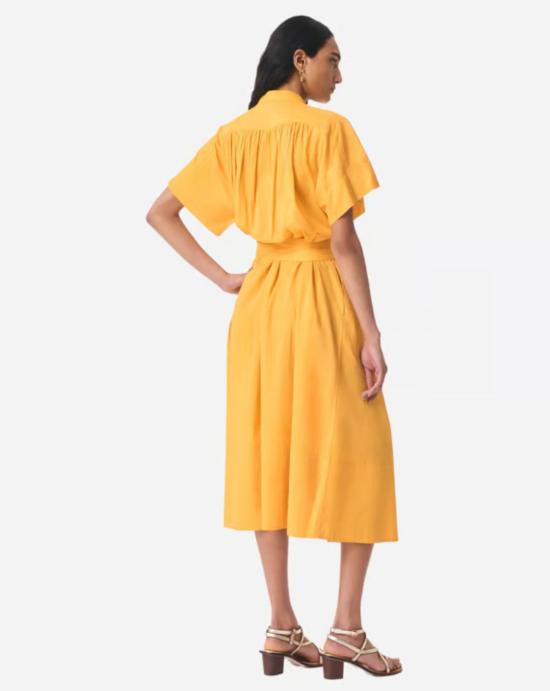 26SS 바네사브루노 미디 원피스 4EVA42V08241 SAFRAN Yellow - VANESSA BRUNO