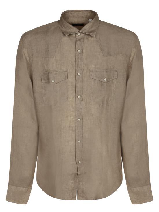 26SS 델 오글리오 긴팔 셔츠 714ML 11297 016 Beige