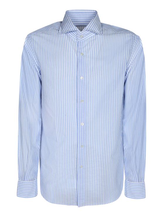 26SS 델 오글리오 긴팔 셔츠 MOP721ML 21207 001 Blue